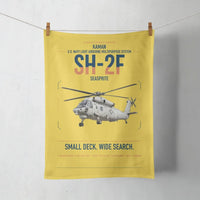 Thumbnail for Kaman SH-2F Seasprite design on yellow towel