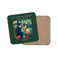 Thumbnail for The Farewell Gate Kiss - Designed Coasters design on dark green 1-piece