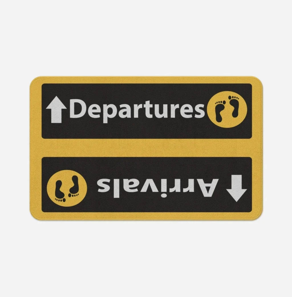 Departures & Arrivals 5 Bath Mat - view 3