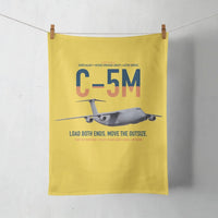 Thumbnail for C-5M Super Galaxy design on yellow towel