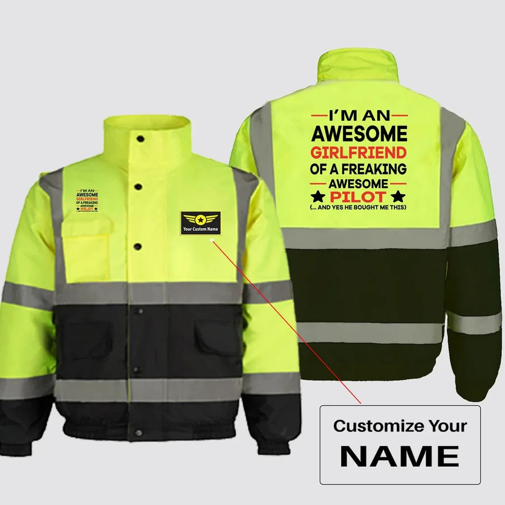 I am an Awesome Girlfriend Winter Jacket - view 3