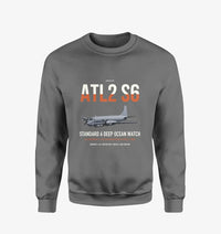 Thumbnail for Atlantique 2 Standard 6 design on gray sweatshirt