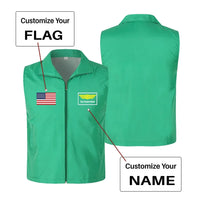 Thumbnail for Customisable Flag & Name Vest - view 3