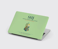 Thumbnail for Sharjah International Airport (SHJ) design on light green MacBook case
