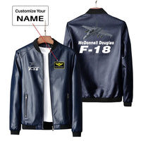 Thumbnail for F-18 Hornet Leather Jacket - view 3