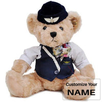 Thumbnail for Custom Name (Badge 3)Teddy Bear & Cabin Crew & Captain Pilot & Dolls aviation pilot essential in premium aviation-grade build.