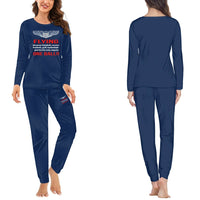 Thumbnail for Flying One Ball women pajamas - Dark Blue