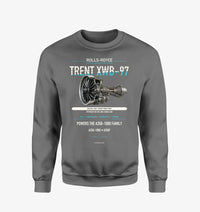 Thumbnail for TRENT XWB-97 design on gray sweatshirt