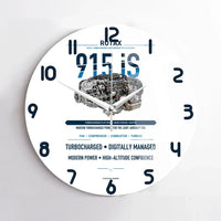 Thumbnail for 915 iS design on white no frame wall clock