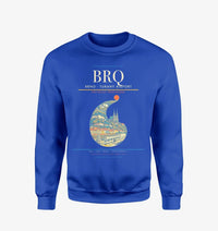 Thumbnail for Brno - Turany Airport BRQ Sweatshirt - Blue