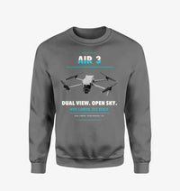 Thumbnail for DJI Air 3 design on gray sweatshirt