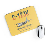 Thumbnail for C-123K Provider design on yellow rectangle mouse pad