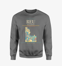 Thumbnail for Reus Airport (REU) design on gray sweatshirt