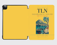 Thumbnail for Toulon-Hyères Airport (TLN) design on yellow ipad tablet case