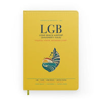 Thumbnail for Long Beach Airport (Daugherty Field) (LGB) design on yellow notebook
