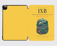 Thumbnail for Bagdogra International Airport (IXB) design on yellow ipad tablet case