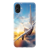 Thumbnail for Airliner Jet Cruising over Clouds iPhone Case - view 3