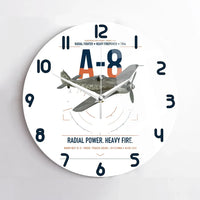 Thumbnail for Focke-Wulf Fw 190A-8 design on white no frame wall clock