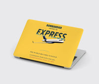 Thumbnail for Bombardier Global Express design on yellow MacBook case