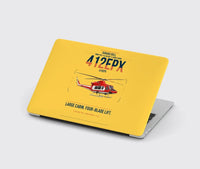 Thumbnail for SUBARU Bell 412EPX design on yellow MacBook case