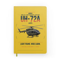 Thumbnail for Airbus UH-72A Lakota design on yellow notebook