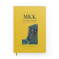 Thumbnail for Molokai Airport (MKK) design on yellow notebook