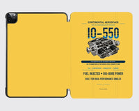 Thumbnail for IO-550 design on yellow ipad tablet case