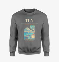 Thumbnail for Toulon-Hyères Airport (TLN) design on gray sweatshirt