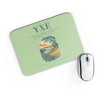 Thumbnail for Saskatoon John G. Diefenbaker International Airport (YXE) design on light green rectangle mouse pad