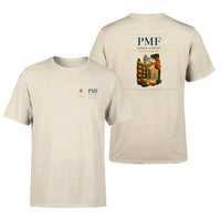 Thumbnail for Parma Airport (PMF) design printed on beige double-side t-shirt