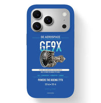 Thumbnail for GE9X Case design on blue iphone case