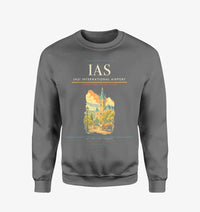 Thumbnail for Iași International Airport (IAS) design on gray sweatshirt