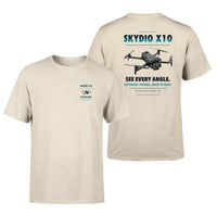 Thumbnail for Skydio X10 design on beige t shirt