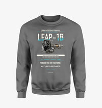 Thumbnail for CFM LEAP-1B design on gray sweatshirt
