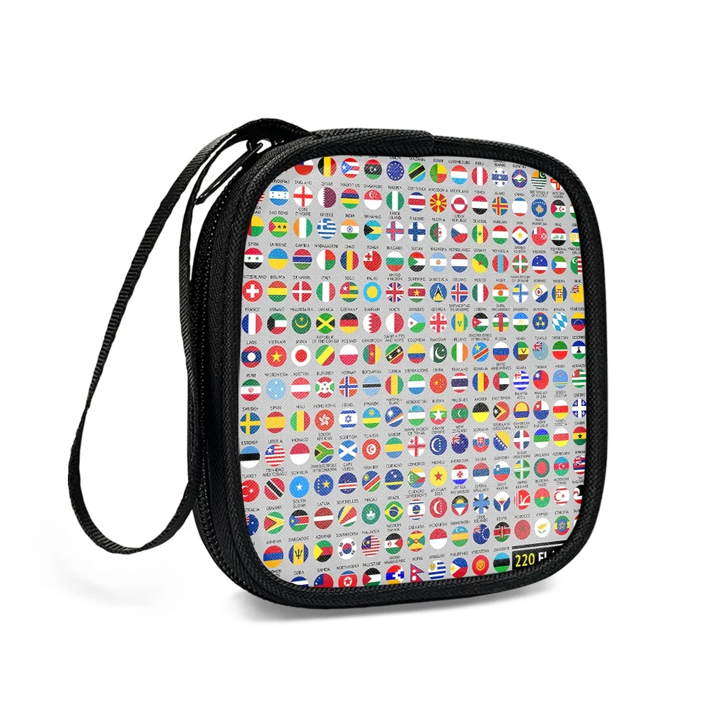 220 World's Flags Headphone Bag - view 3