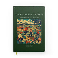 Thumbnail for VINTAGE G4142 - The Grass Strip Summer - Designed Notebooks design on darkgreen