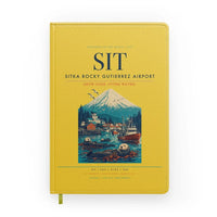 Thumbnail for Sitka Rocky Gutierrez Airport (SIT) design on yellow notebook