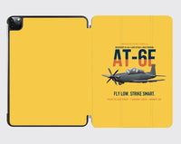 Thumbnail for AT-6E Wolverine Light Attack design on yellow ipad tablet case