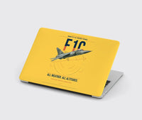 Thumbnail for Dassault Mirage F1C design on yellow MacBook case