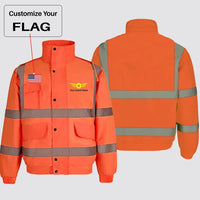Thumbnail for Customisable Flag & Name Winter Jacket - view 3