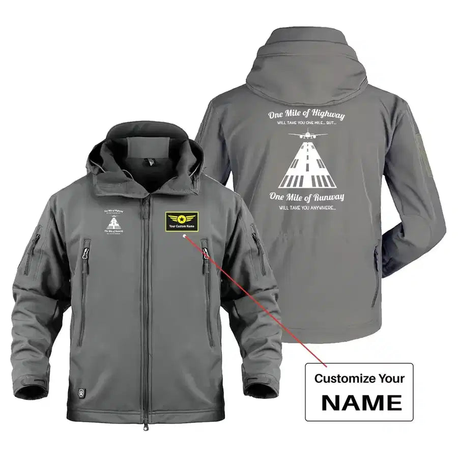 Customisable One Mile of Runway Will Jacket - view 3