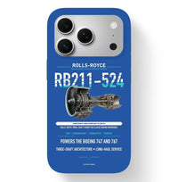 Thumbnail for RB211-524 Case design on blue iphone case