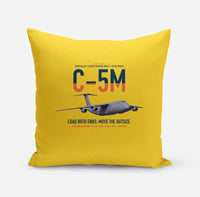 Thumbnail for C-5M Super Galaxy design on yellow pillow