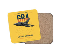 Thumbnail for Panavia Tornado GR4 design on yellow 1 piece coaster