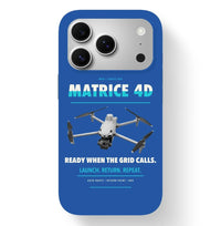 Thumbnail for DJI Matrice 4D Case design on blue iphone case