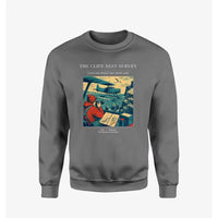 Thumbnail for VINTAGE G4363 - The Cliff Nest Survey - Designed Sweatshirts design on gray