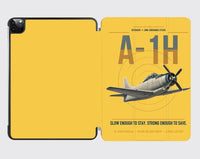Thumbnail for A-1H Skyraider design on yellow ipad tablet case