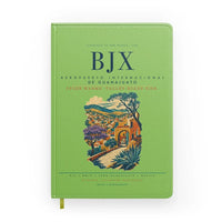 Thumbnail for Aeropuerto Internacional de Guanajuato (BJX) design on light green notebook