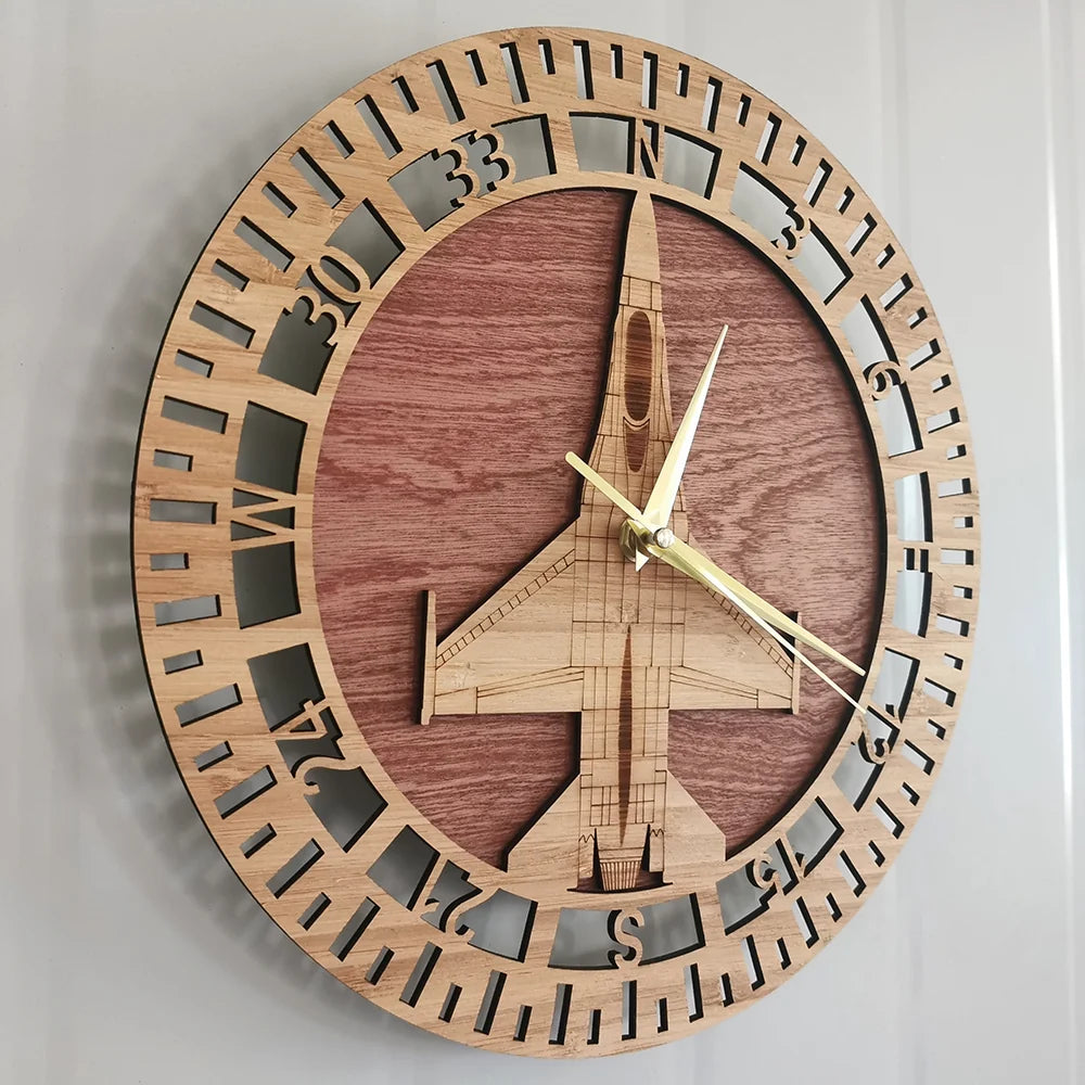 Customisable F-16 Fighting Falcon Wall Clock - view 3
