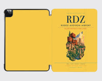 Thumbnail for Rodez–Aveyron Airport (RDZ) design on yellow ipad tablet case